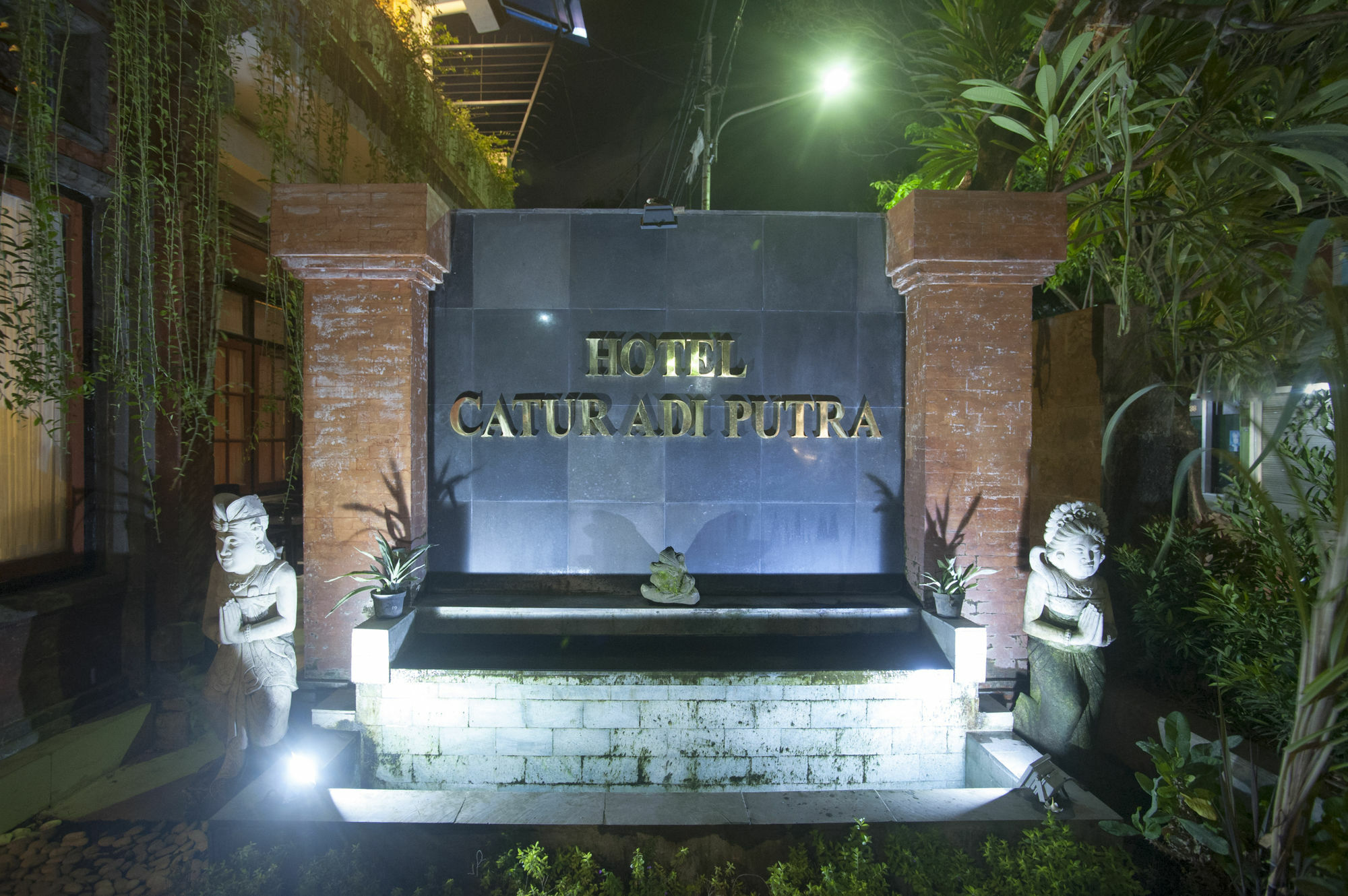 Catur Adi Putra Hotel Denpasar Esterno foto